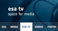ESA TV suivi événements